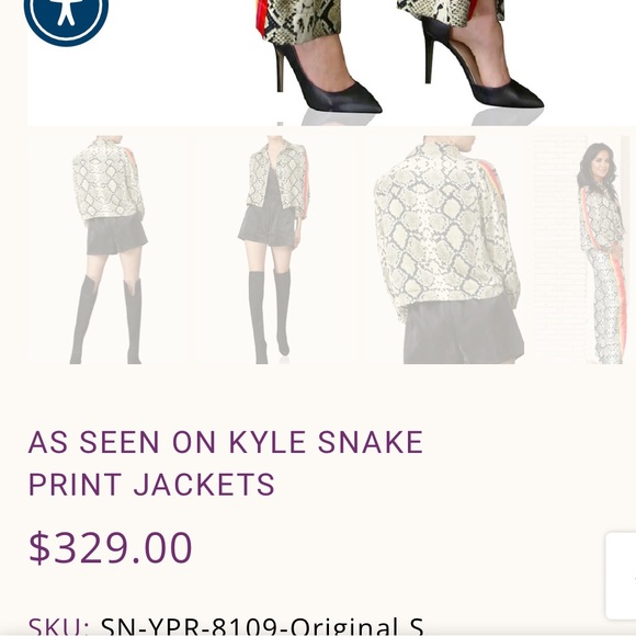 Kyle x Shahida Snakeprint Jumpsuit - Picture 9 of 9